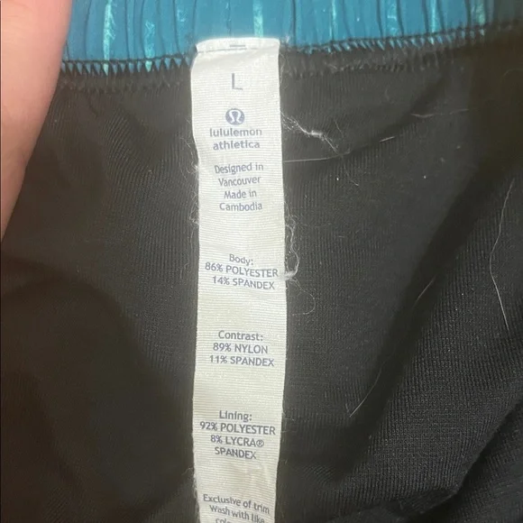 lululemon athletica Blue Athletic Shorts - Picture 4 of 6